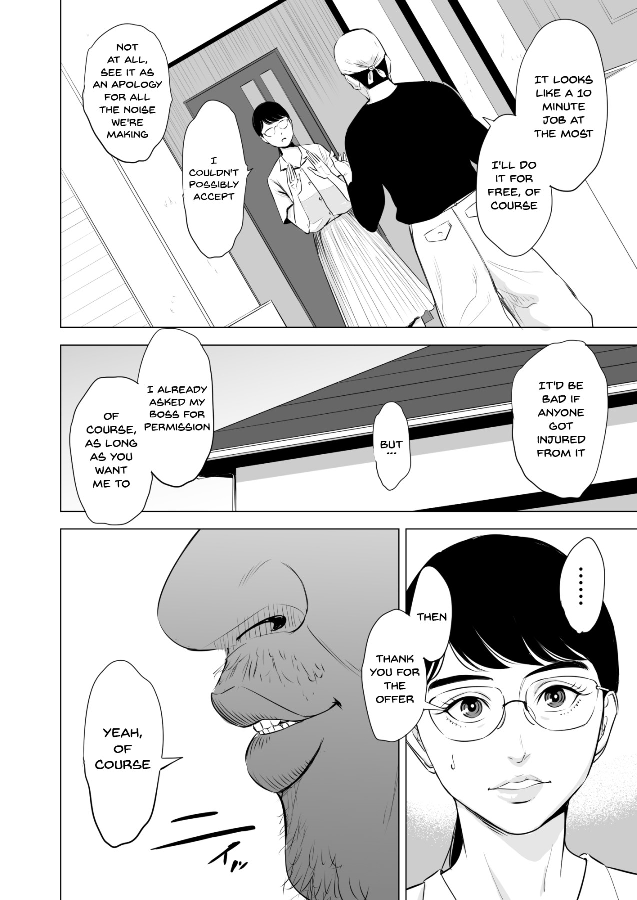 Hentai Manga Comic-A Sex Life To Be Content With ~The Plain Glasses Wearing Wife I Was Aiming For~-Read-9